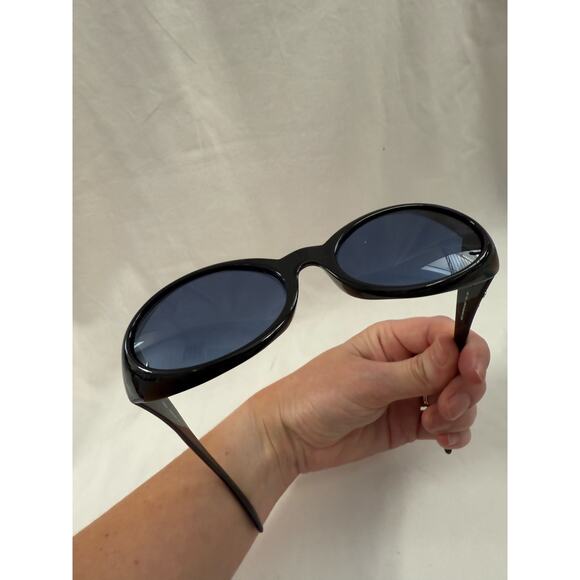 Furla Empire Black Oval Sunglasses GS - Picture 8 of 8